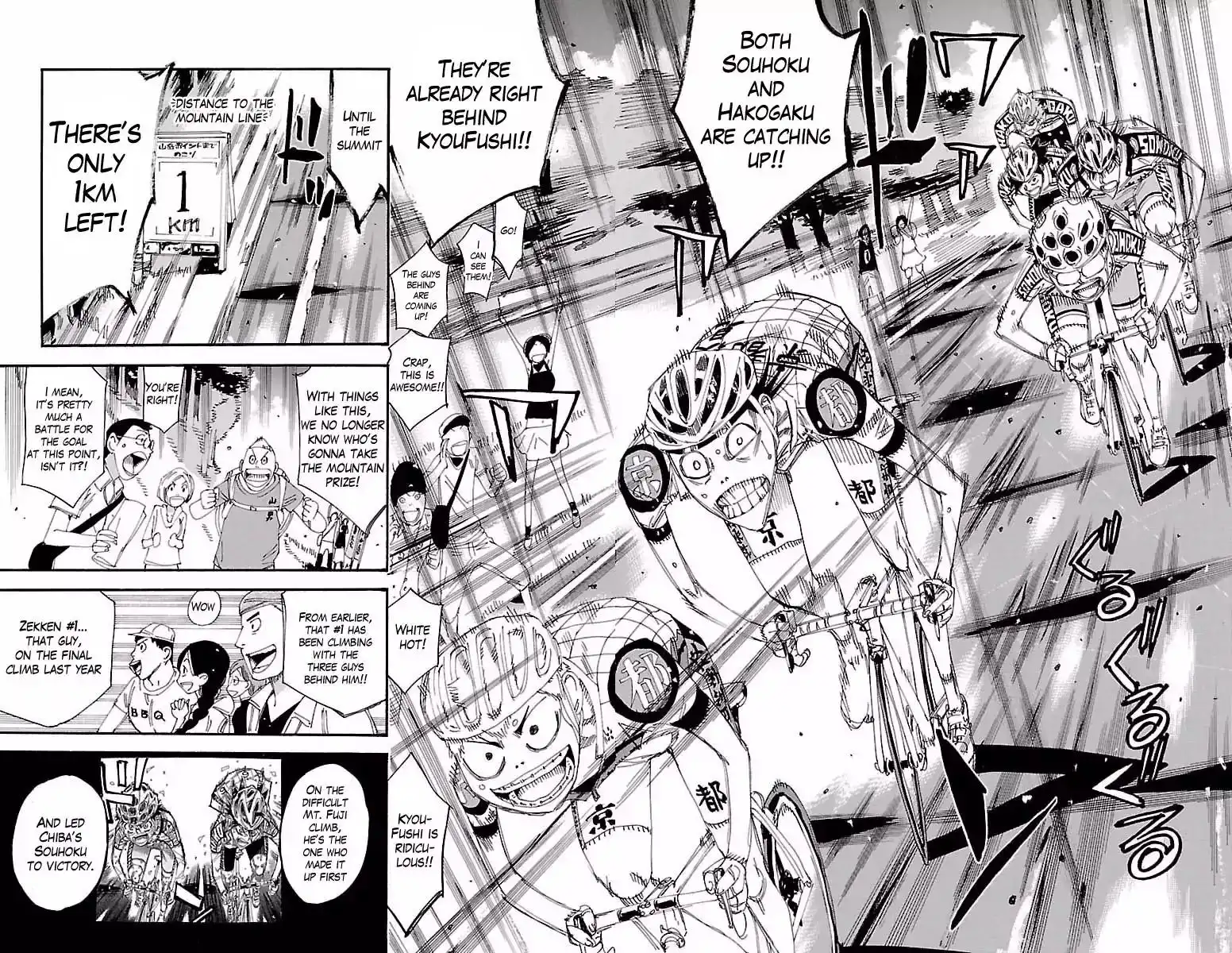 Yowamushi Pedal Chapter 400 14